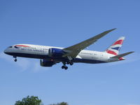 G-ZBJF @ EGLL - Landing runway 27L at Heathrow airport EGLL - by Marc Mansbridge