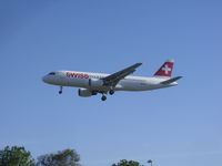 HB-IJF @ EGLL - Landing runway 27L at Heathrow airport EGLL