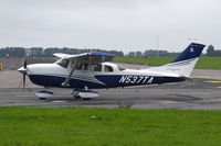 N537TA @ EGSH - Just landed at Norwich. - by Graham Reeve