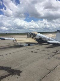 N1387W @ KHYI - Back Half of N1387W - by Garrie Moore