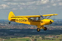 G-CCKW - Air-to-air above Belgium, enroute to Schaffen-Diest. - by Stef Van Wassenhove