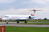 OE-LVM @ EGSH - Just landed at Norwich with logos removed. - by Graham Reeve