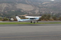 N704JH @ SZP - 1976 Cessna 150M, Continental O-200 100 Hp, another takeoff climb Rwy 22 - by Doug Robertson