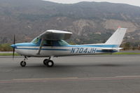 N704JH @ SZP - 1976 Cessna 150M, Continental O-200 100 Hp, taxi back - by Doug Robertson