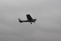 N704JH @ SZP - 1976 Cessna 150M, Continental O-200 100 Hp, takeoff climb Rwy 04 - by Doug Robertson