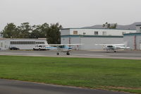 N704JH @ SZP - 1976 Cessna 150M, Continental O-200 100 Hp, takeoff roll Rwy 04 - by Doug Robertson