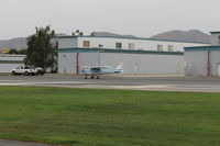 N704JH @ SZP - 1976 Cessna 150M, Continental O-200 100 Hp, taking the active - by Doug Robertson