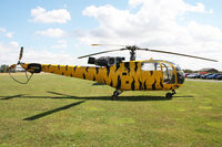 N9362 @ EGBR - Aerospatiale SA-316B Alouette III at Breighton Airfield's Summer Madness All-comers Fly-in. August 22 2010. - by Malcolm Clarke