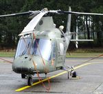 H16 @ EBBL - Agusta A.109BA of the FAeB (Belgian Air Force) in 'Wolf' special colours at the 2018 BAFD spotters day, Kleine Brogel airbase