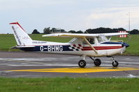 G-BHMG @ EGSH - Departing from Norwich. - by Graham Reeve