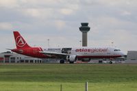 TC-ATF @ EGSS - Arriving at STN - by AirbusA320