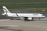 SX-DGY @ VIE - Aegean Airlines Airbus A320 - by Thomas Ramgraber