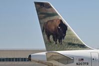N207FR @ KBOI - Parked at the gate.