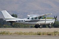 N8674Z @ KBOI - Starting take off run on RWY 10R.