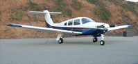N3057Z @ L18 - Easy flying Arrow IV with a T tail.  Recently upgraded panel with ADS-B in/out and other goodies.  New paint thanks to Corona Airpaint, Corona, CA. - by Cindy Wert