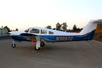 N3057Z @ L18 - Another shot at sunset in Fallbrook. - by Cindy Wert