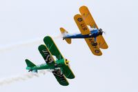 F-AZGR @ LFSI - Boeing N2S-3 Kaydet, On display, St Dizier-Robinson Air Base 113 (LFSI) Open day 2017 - by Yves-Q