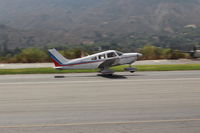 N2249T @ SZP - 1979 Piper PA-28-181 ARCHER II, Lycoming O&VO-360 180 Hp, takeoff roll Rwy 22 - by Doug Robertson