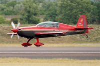 JY-RFC @ LFSI - Extra EA-300LP, Royal Jordanian aerobatic team, Landing rwy 29, St Dizier-Robinson Air Base (LFSI) Open day 2017 - by Yves-Q