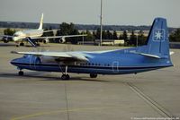 OY-MMG @ EDDK - Fokker F50 F27-050 - DM DMA Maersk Air - 20124 - OY-MMG - 15.06.1989 - CGN - by Ralf Winter