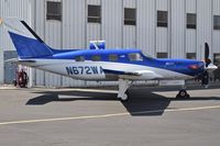 N672WA @ KBOI - Parked on south GA ramp. - by Gerald Howard