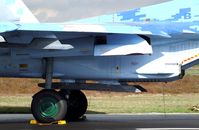 71 @ EBBL - Sukhoi Su-27UBM1 FLANKER-C of the Ukrainian AF at the 2018 BAFD spotters day, Kleine Brogel airbase