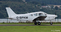 G-BPKM @ EGPN - In action at Dundee - by Clive Pattle