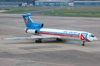 RA-85807 @ EDDL - Ural Tu-154M taxying for departure - by FerryPNL