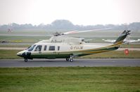 G-FULM @ EGCC - Air Harrods S76 arriving in MAN - by FerryPNL