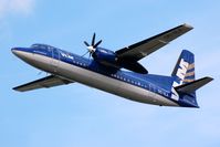 OO-VLX @ EHAM - VLM Fokker 40 departing AMS - by FerryPNL