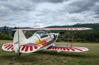 N16EE @ KS73 - 2015 Antique Aircraft Fly-In @ Kamiah, ID (KS73) - by vgrafphoto