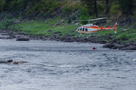 N861H - Fighting Wildfire along the Cleawater River near Kamiah, ID - by vgrafphoto
