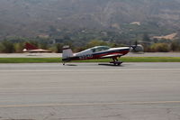 N224D @ SZP - 1996 Extra Flugzeugbau Gmbh EXTRA EA-300/L, Lycoming AEIO-540-L1B5 300 Hp, low wing version, fully aerobatic, landing roll Rwy 22 - by Doug Robertson