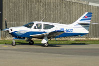 HB-NDG @ LSZG - Back to the hangar.