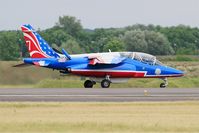 E152 @ LFSI - Dassault-Dornier Alpha Jet E (F-UHRT), Landing rwy 11, St Dizier-Robinson Air Base 113 (LFSI) Open day 2017 - by Yves-Q