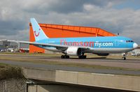 G-BYAB @ EGGW - Thompsom B762 for departure - by FerryPNL