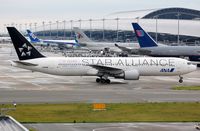 JA614A @ RJBB - ANA B763 in Star Alliance livery - by FerryPNL