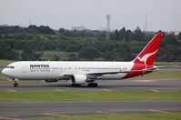 VH-OGU @ RJAA - Qantas B763 arrived in NRT - by FerryPNL