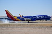 N8566Z @ KBOI - Landing RWY 28R. - by Gerald Howard