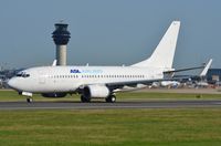 F-GZTU @ EGCC - ASL B737 departing MAN - by FerryPNL
