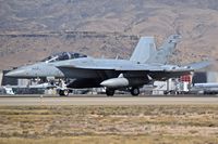 168896 @ KBOI - Landing roll out on RWY 28L.  VAQ-139 Cougars, NAS Whidbey Island, WA. - by Gerald Howard