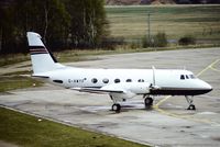 G-AWYF @ EDDK - Grumman Aerospace G-159 Gulfstream I - Ford Motor Company ex. N302K - 0048 - G-AWYF - 04.04.1990 - CGN - by Ralf Winter