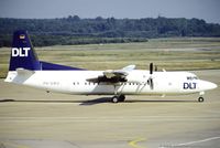 PH-DMO @ EDDK - Fokker F50 Mark050 - DW DLT Deutsche Lufttransport - 20103 - PH-DMO - 11.07.1990 - CGN - by Ralf Winter