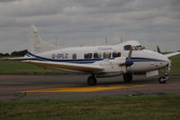 G-OPLC @ EGSH - Departing Saxon Ramp at Norwich - by AirbusA320