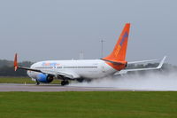 C-GNCH @ EGSH - Departing from Norwich. - by Graham Reeve