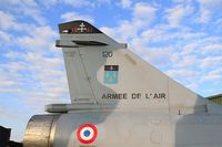120 @ LFSI - Dassault Mirage 2000 C, Tail close up view, St Dizier-Robinson Air Base 113 (LFSI) Open day 2017 - by Yves-Q