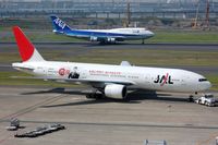 JA771J @ RJTT - JAL B772 in HND - by FerryPNL