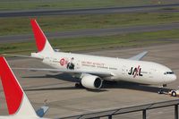 JA772J @ RJTT - JAL B772 with decals applied. - by FerryPNL