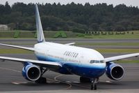 N219UA @ RJAA - United B772 arriving at its gate - by FerryPNL