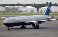 N797UA @ RJAA - Arrival of UA B772 - by FerryPNL